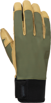 Reusch Alp-X TOUCH-TEC 6207169 5490 green beige front